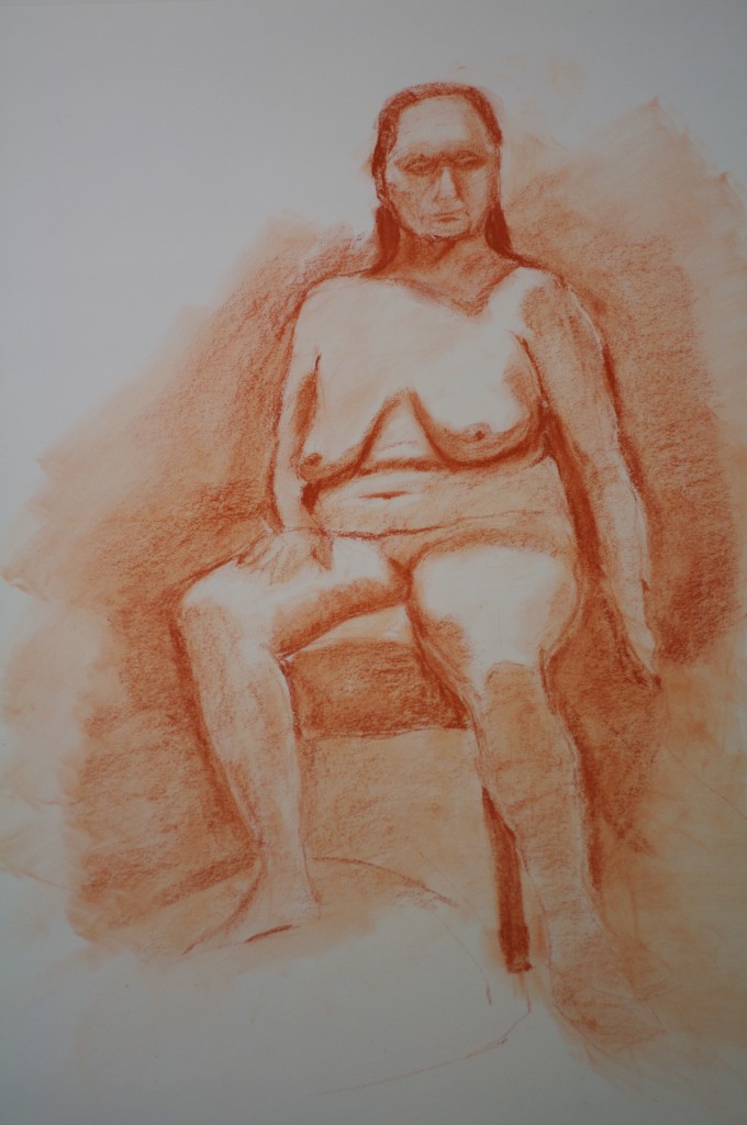 august 2010 older female figure model