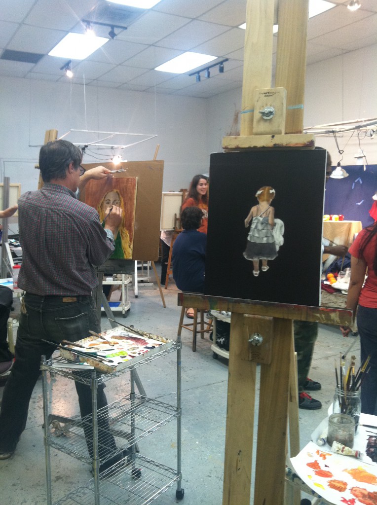 LIttle Miss L | onbecominganartist.com