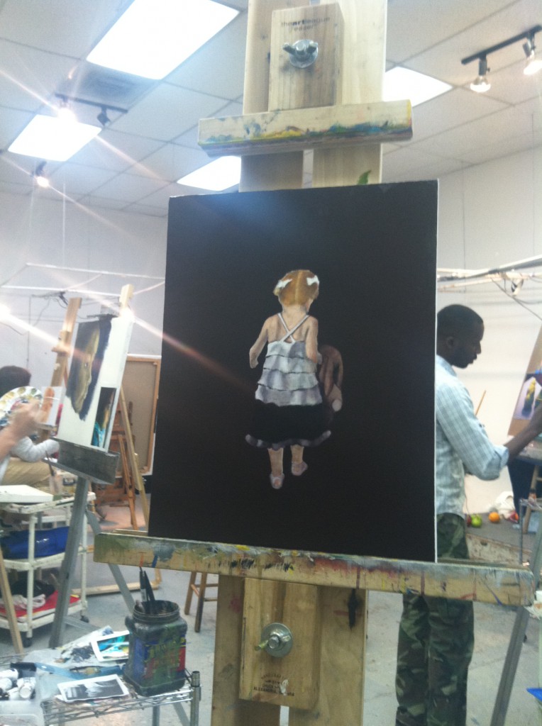 Little Miss L | onbecominganartist.com